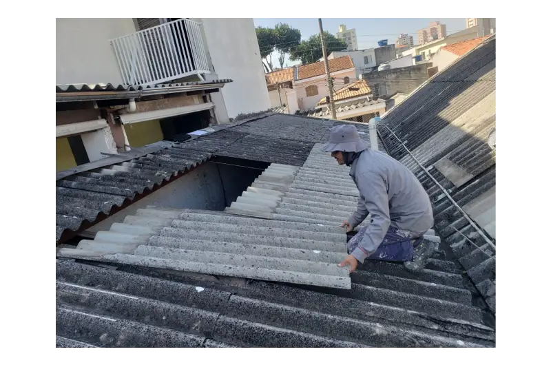 Telhadista para telhas de fibrocimento em São Bernardo do Campo